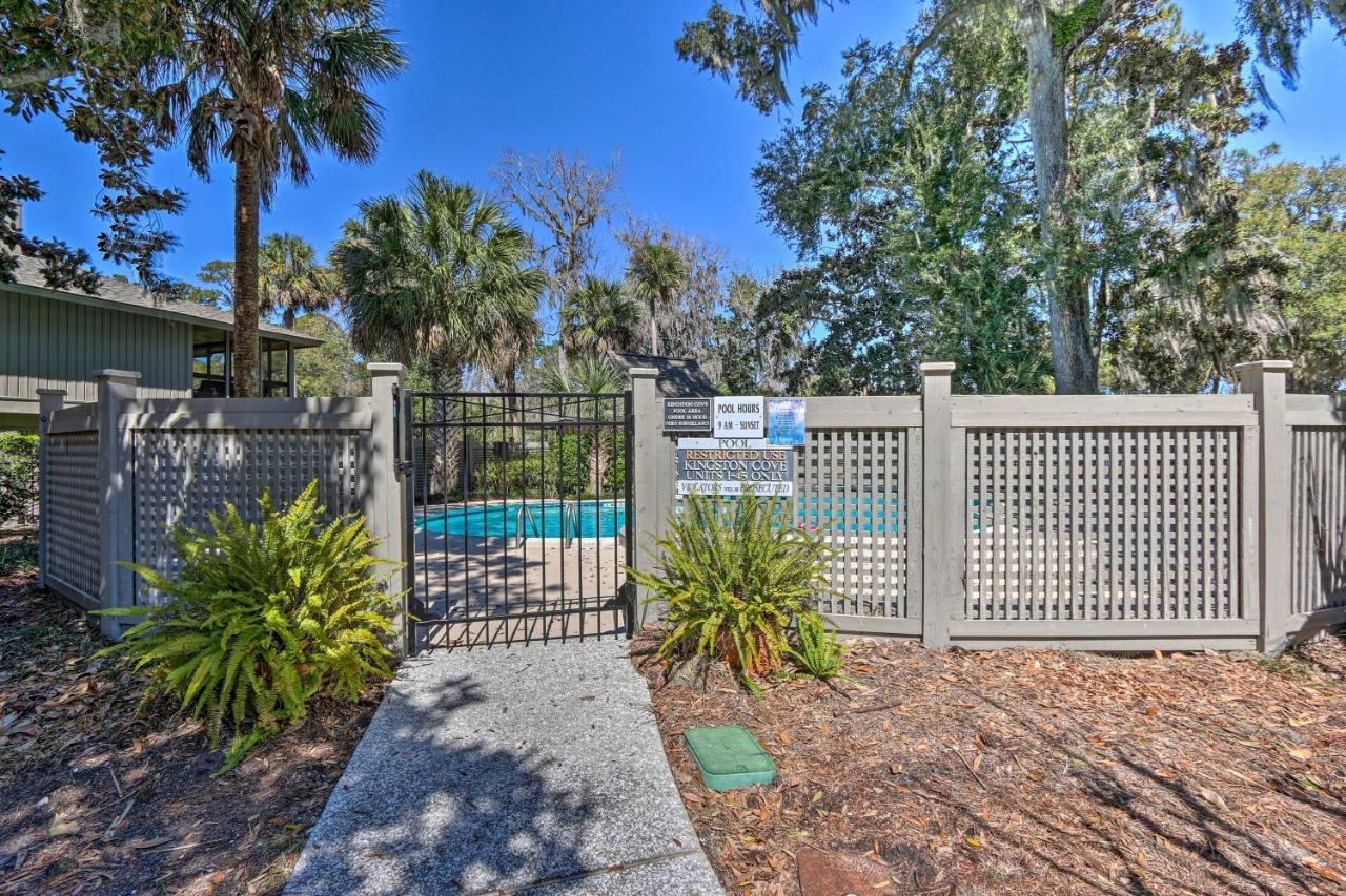 Coastal Oasis With Pool - Walk To Coligny Beach Park Hilton Head Island Exteriér fotografie