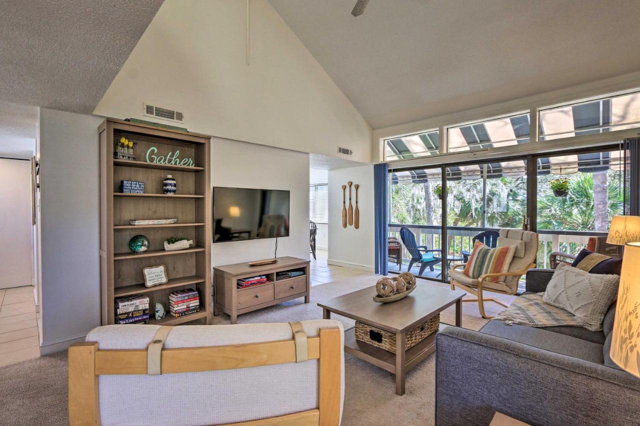 Coastal Oasis With Pool - Walk To Coligny Beach Park Hilton Head Island Exteriér fotografie