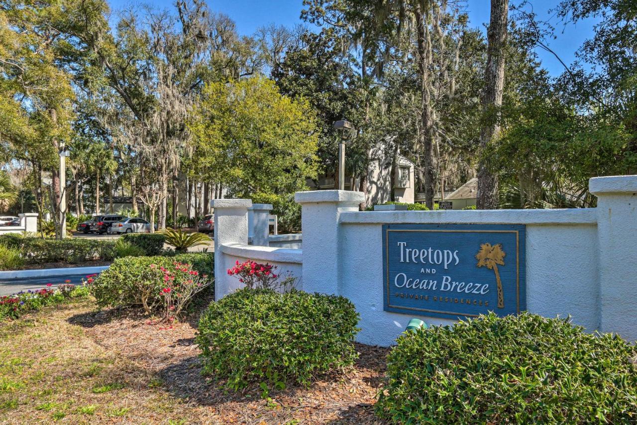 Coastal Oasis With Pool - Walk To Coligny Beach Park Hilton Head Island Exteriér fotografie